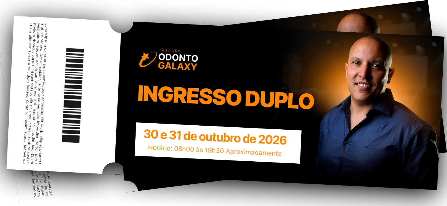 Ingresso VIP Duplo — Imersão Odonto Galaxy
